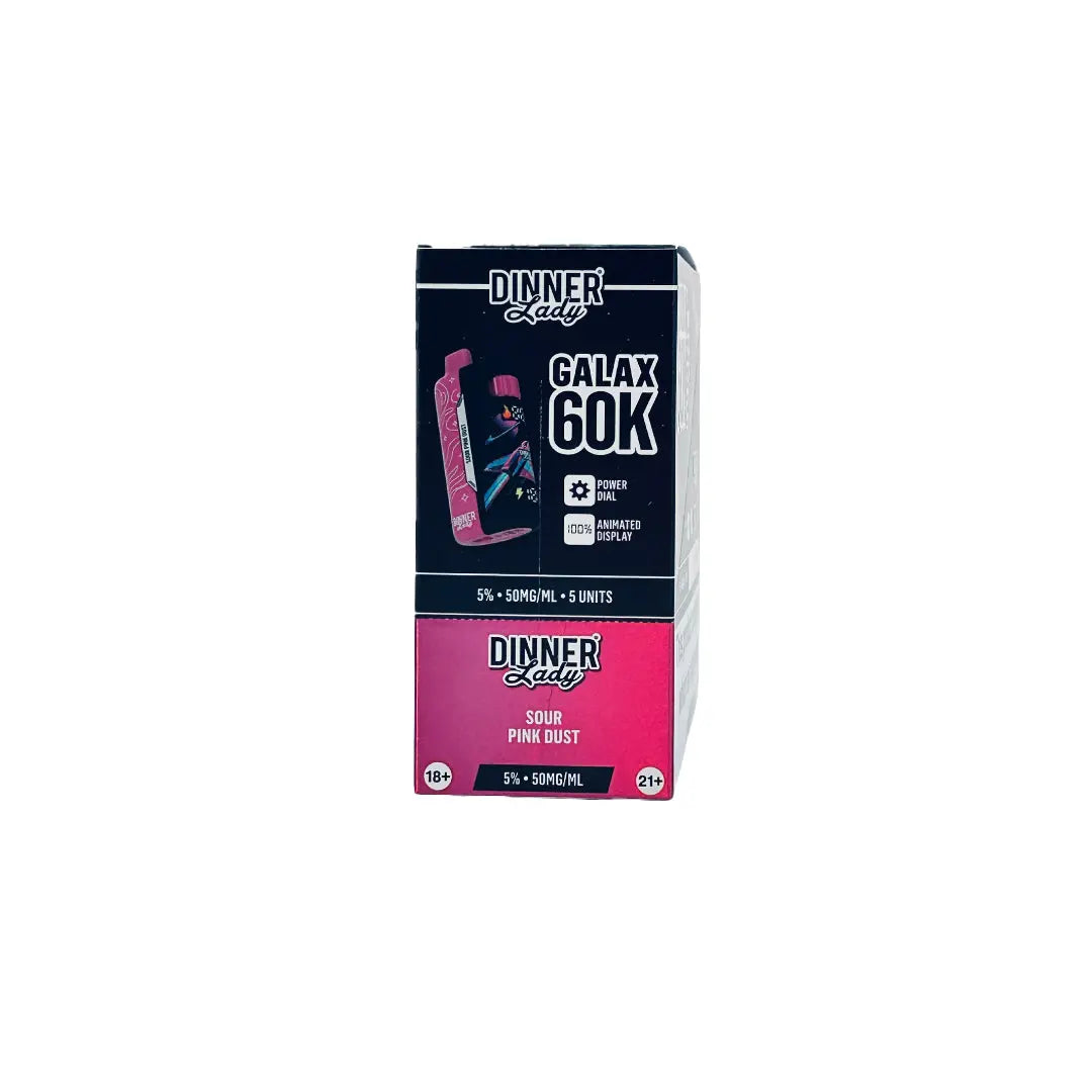 DINNER LADY GALAX 60K PUFFS - 5 COUNT My Store