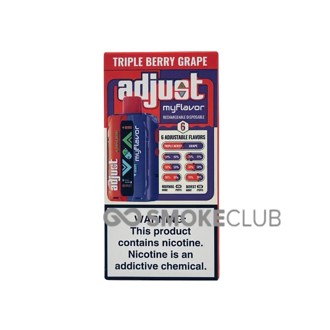 ADJUST MYFLAVOR 40000 PUFFS - 5 COUNT My Store
