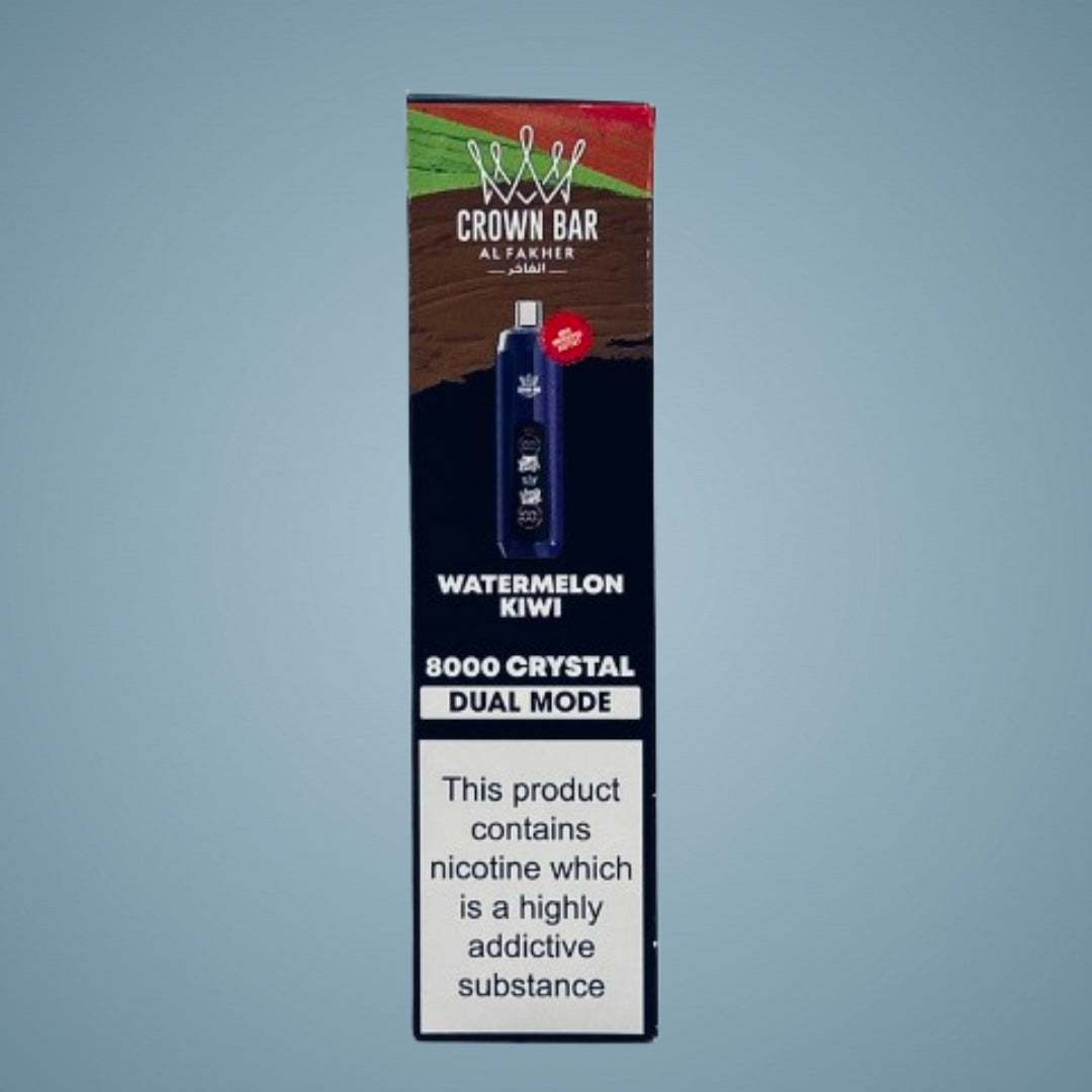 AL FAKHER CROWN BAR 80K PUFFS CRYSTAL PRO - 5 COUNT