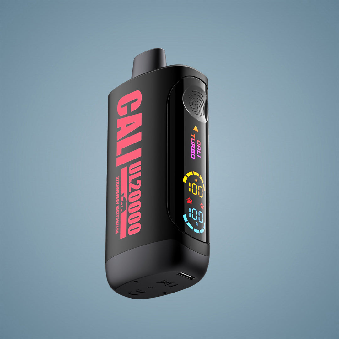 CALI UL20000 PUFFS - 6 COUNT (BLACK SERIES)