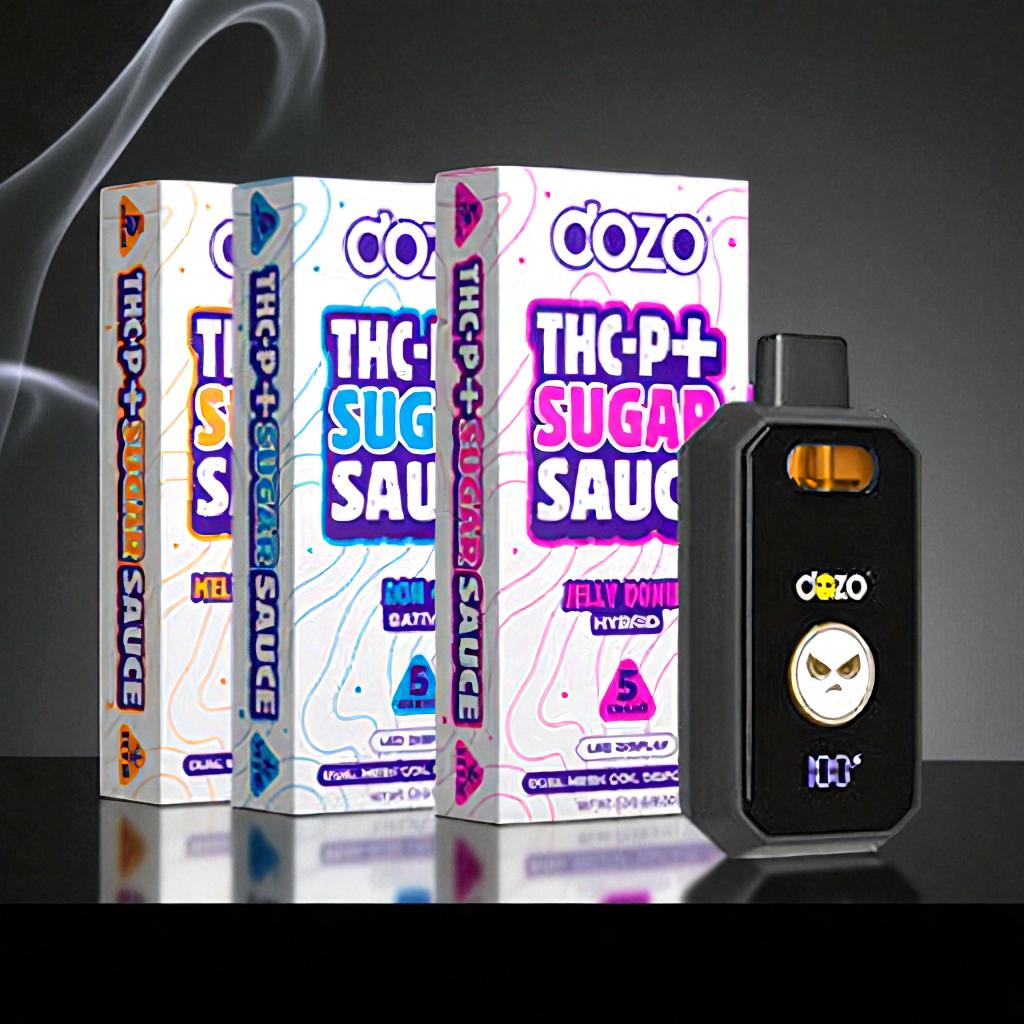 DOZO THC-P+SUGAR SAUCE 5 GRAM DISPOSABLE 5 COUNT