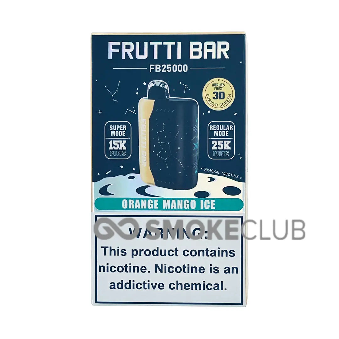 FRUTTI BAR 25000 PUFFS - 5 COUNT My Store