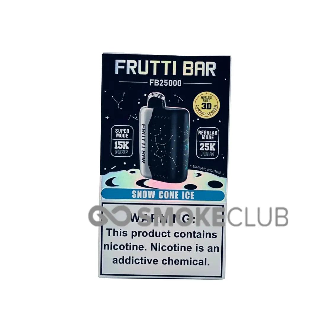 FRUTTI BAR 25000 PUFFS - 5 COUNT My Store