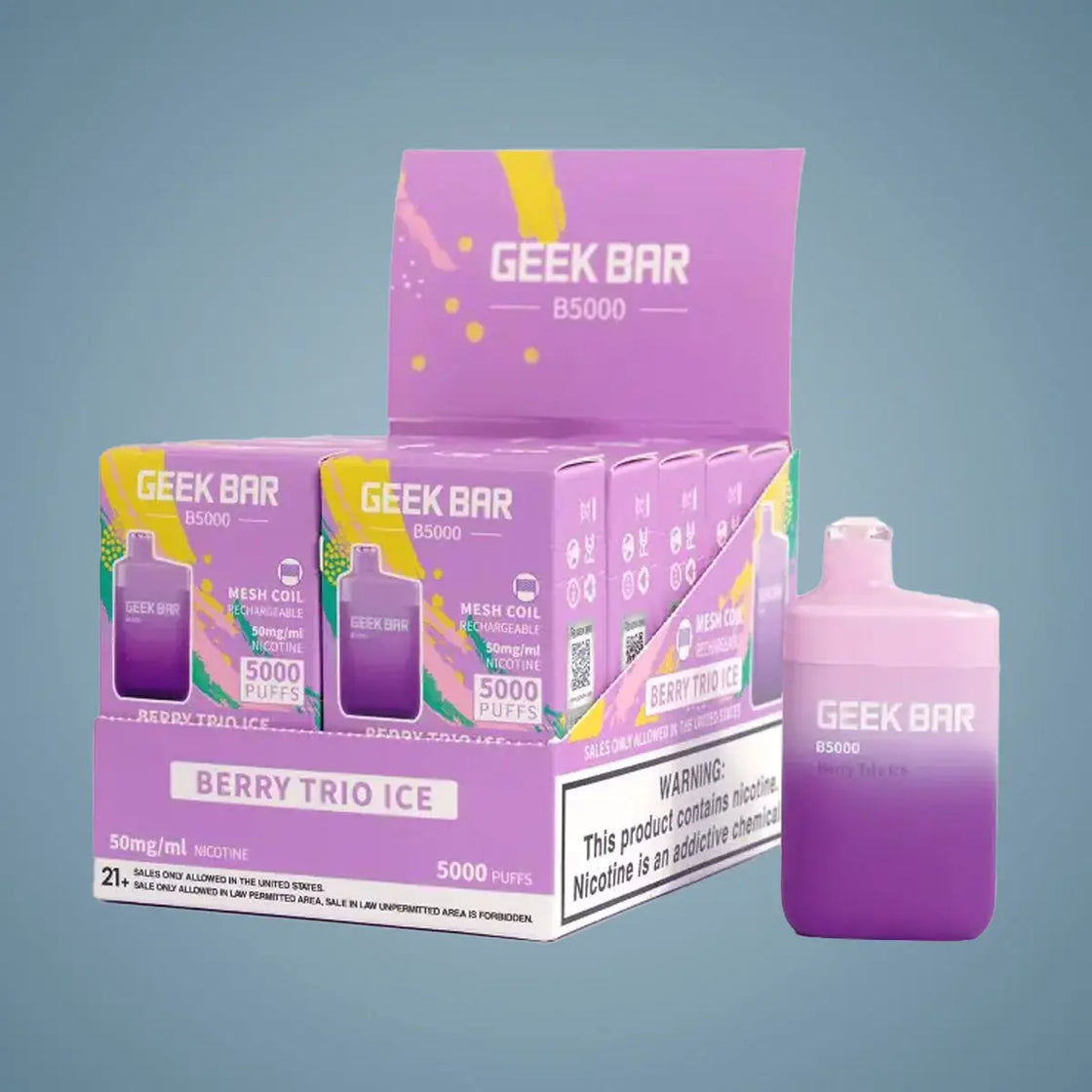 GEEK BAR B5000 PUFFS - 10 COUNT My Store