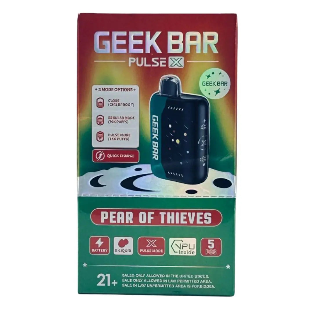 GEEKBAR PULSE X 25000 - 5 COUNT (THERMAL EDITION) My Store