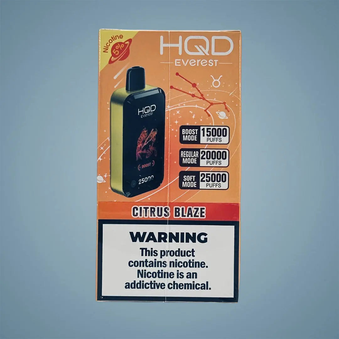 HQD CUVIE EVEREST 25K PUFFS - 5 COUNT My Store