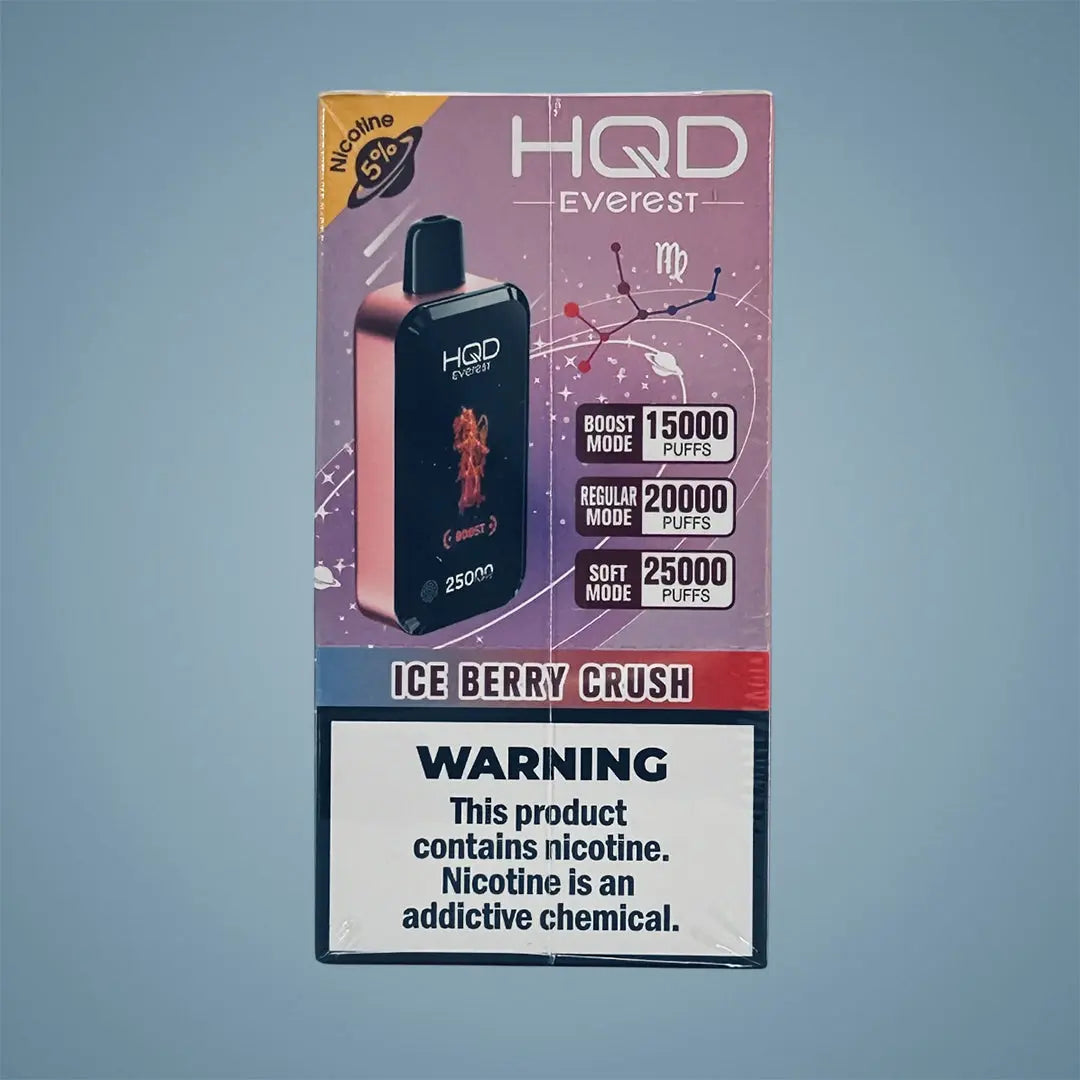 HQD CUVIE EVEREST 25K PUFFS - 5 COUNT My Store