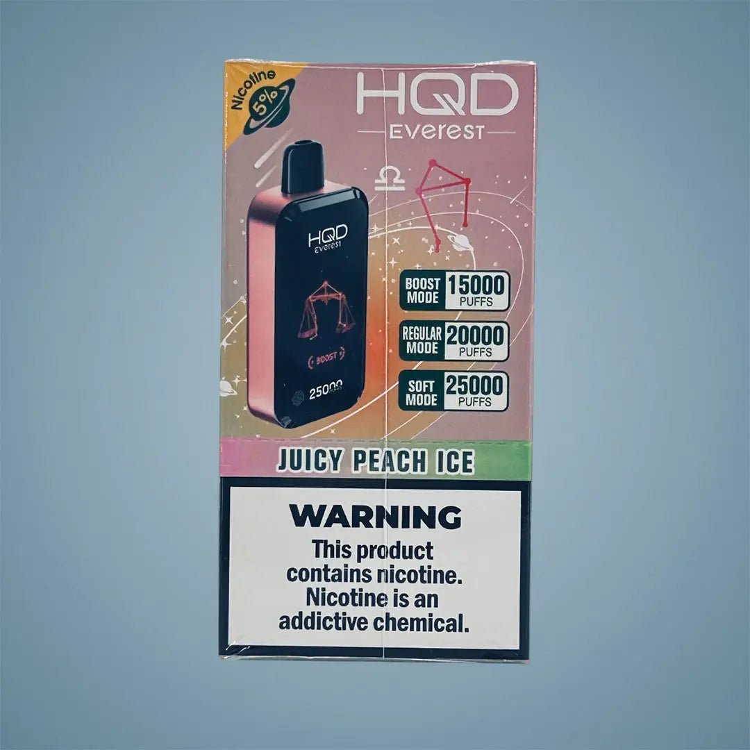 HQD CUVIE EVEREST 25K PUFFS - 5 COUNT My Store