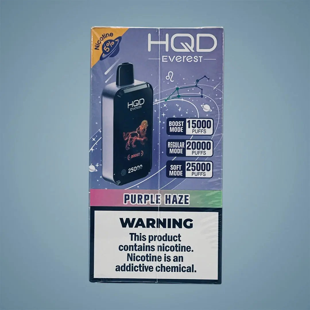 HQD CUVIE EVEREST 25K PUFFS - 5 COUNT My Store