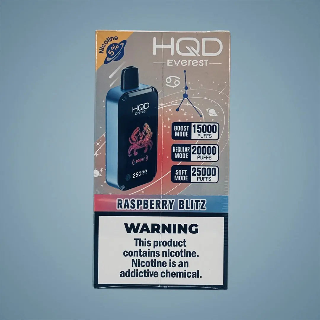 HQD CUVIE EVEREST 25K PUFFS - 5 COUNT My Store