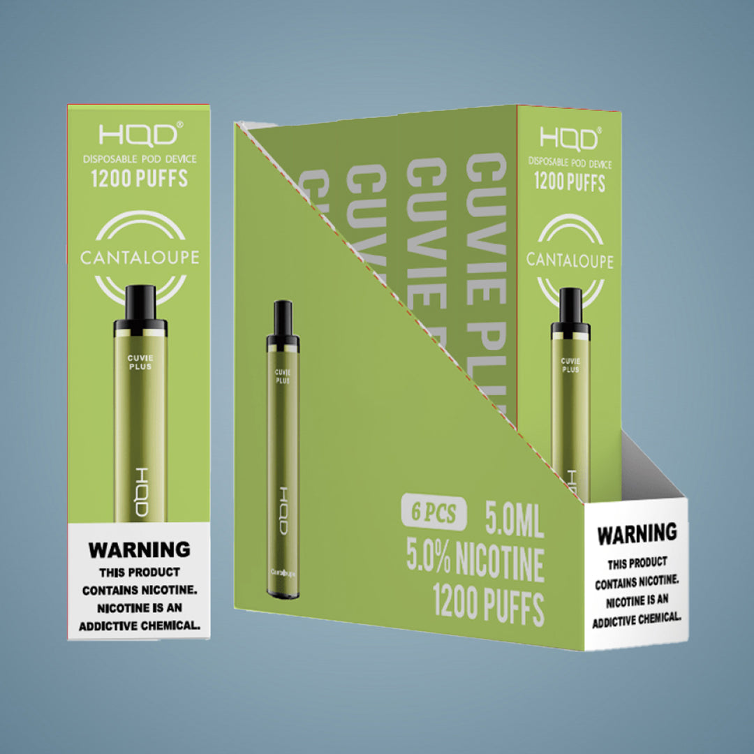 HQD Cuvie Plus 1200 Puffs – 6 Count