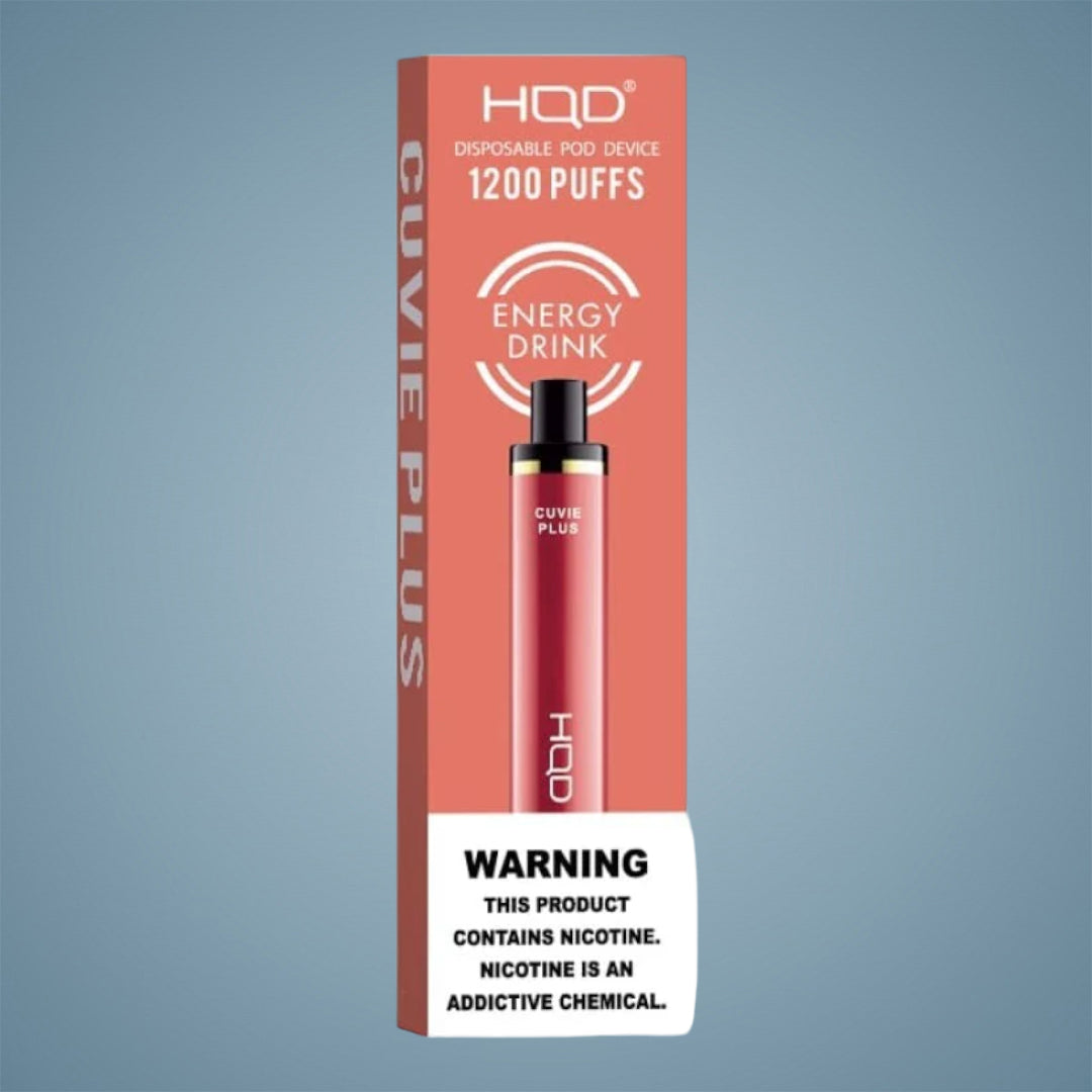 HQD Cuvie Plus 1200 Puffs – 6 Count