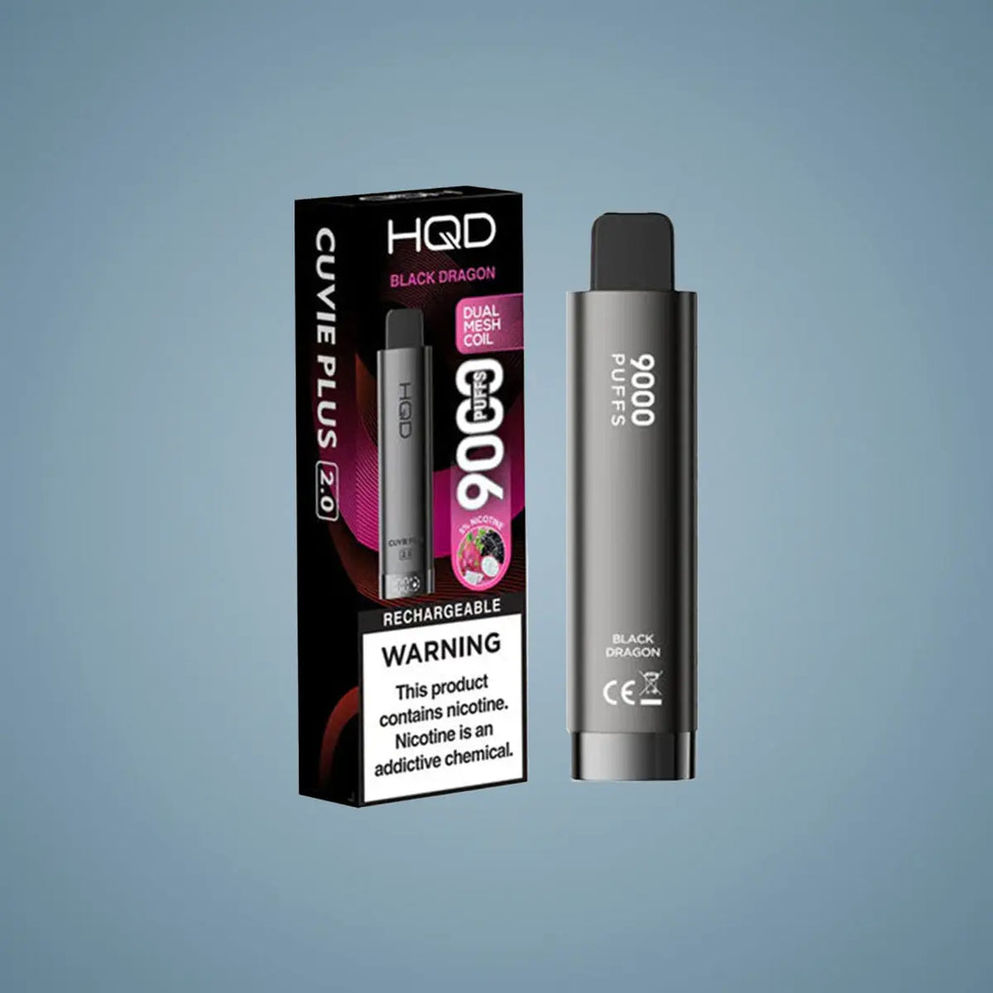 HQD CUVIE PLUS 2.0 9K PUFFS - 5 COUNT My Store