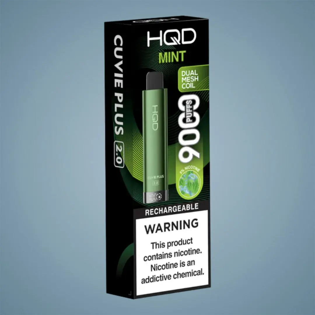 HQD CUVIE PLUS 2.0 9K PUFFS - 5 COUNT My Store