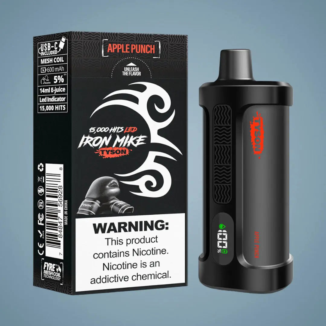 IRON MIKE TYSON 15K PUFFS - 5 COUNT My Store