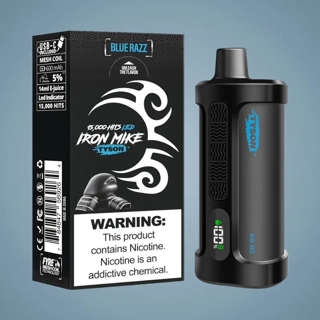 IRON MIKE TYSON 15K PUFFS - 5 COUNT My Store