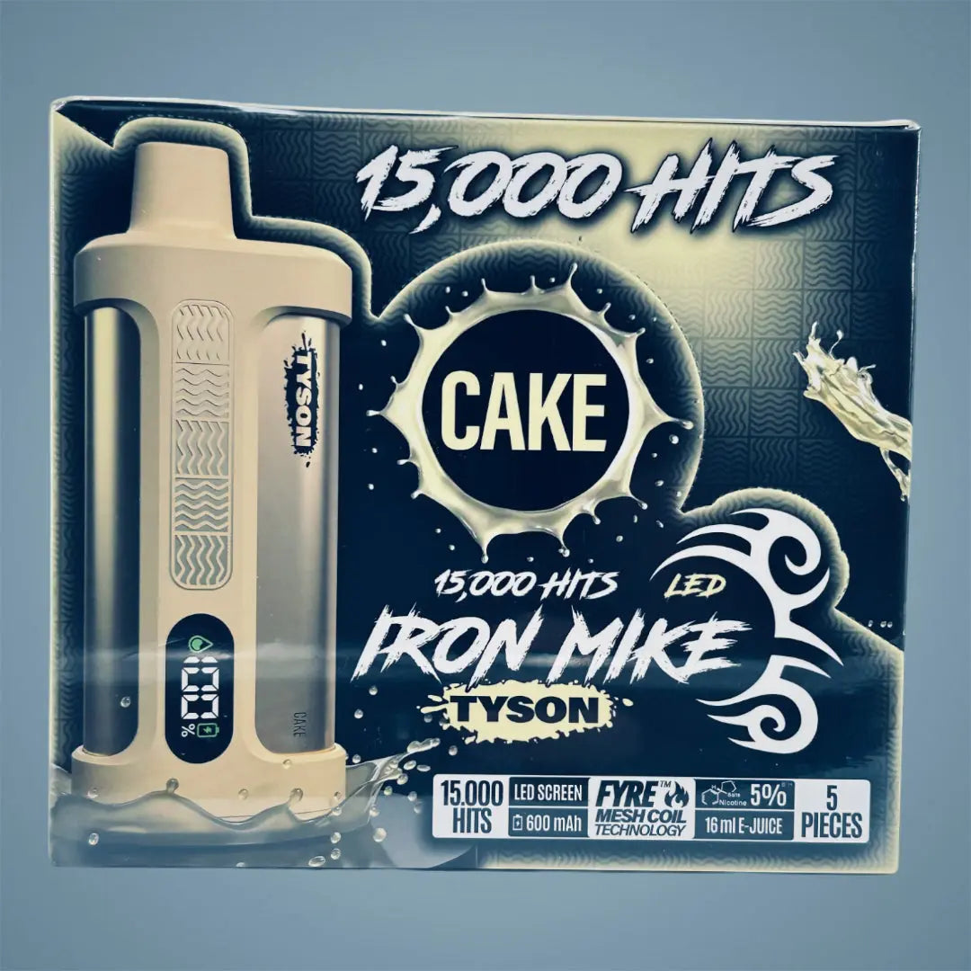 IRON MIKE TYSON 15K PUFFS - 5 COUNT My Store