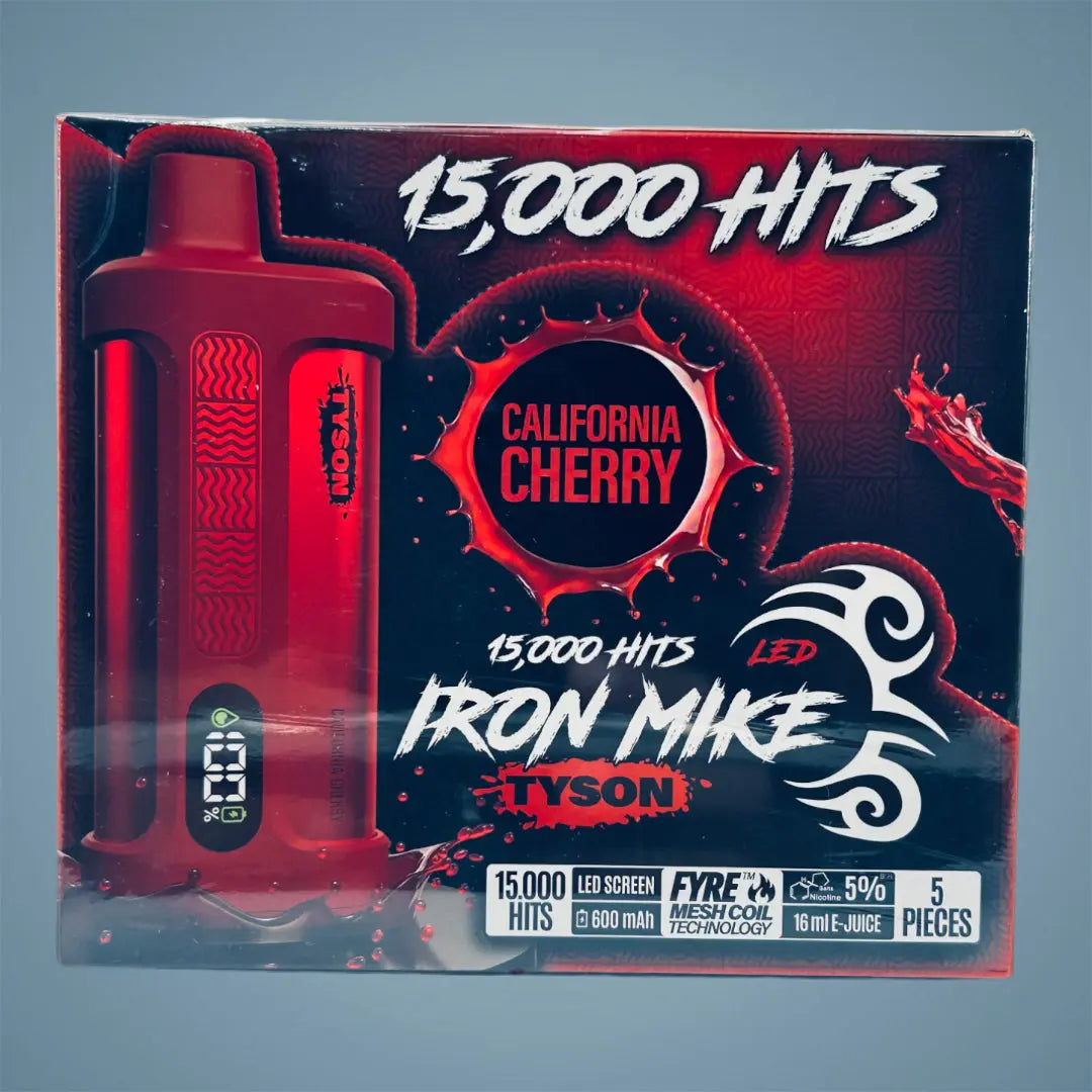 IRON MIKE TYSON 15K PUFFS - 5 COUNT My Store