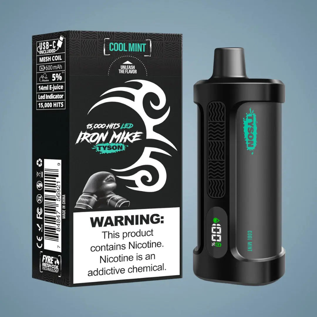 IRON MIKE TYSON 15K PUFFS - 5 COUNT My Store