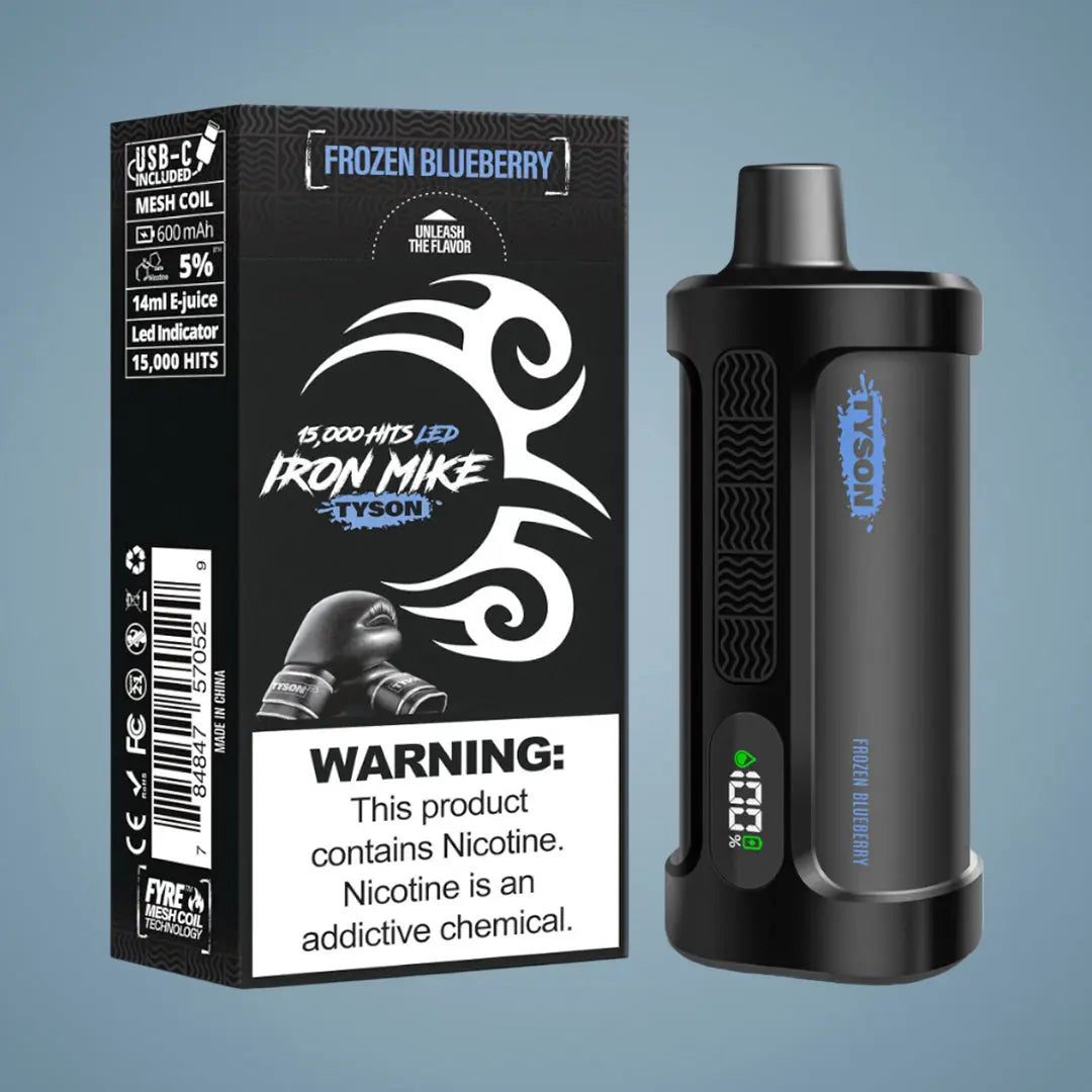 IRON MIKE TYSON 15K PUFFS - 5 COUNT My Store