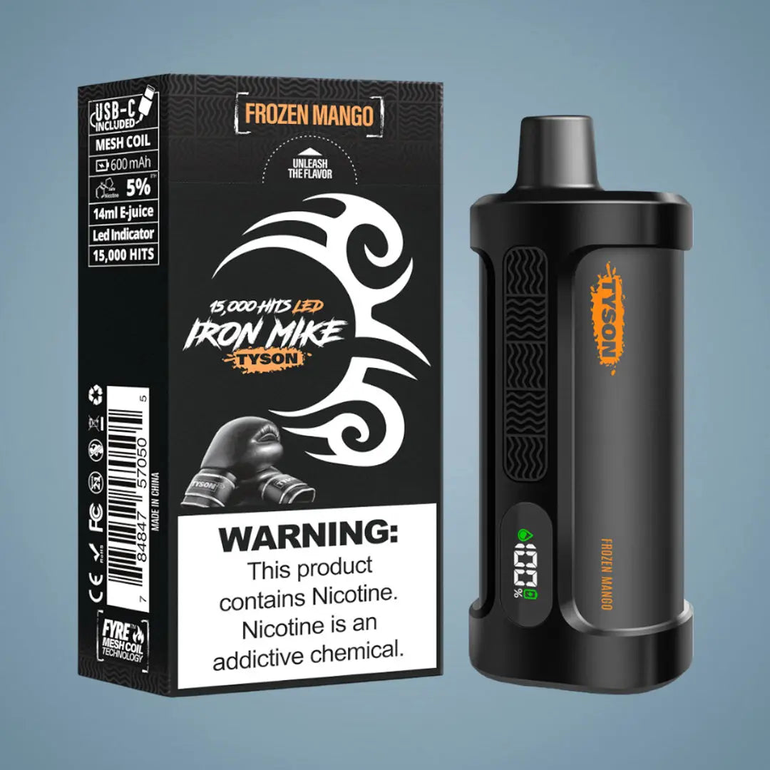 IRON MIKE TYSON 15K PUFFS - 5 COUNT My Store