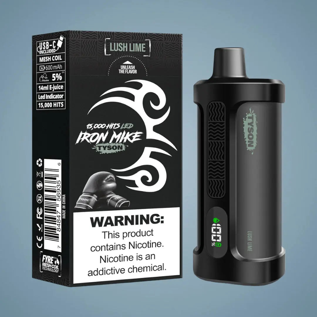 IRON MIKE TYSON 15K PUFFS - 5 COUNT My Store