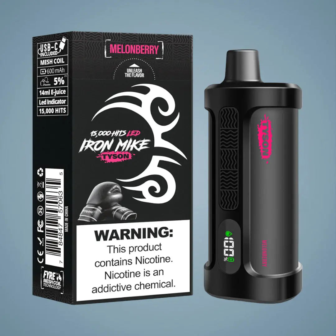 IRON MIKE TYSON 15K PUFFS - 5 COUNT My Store