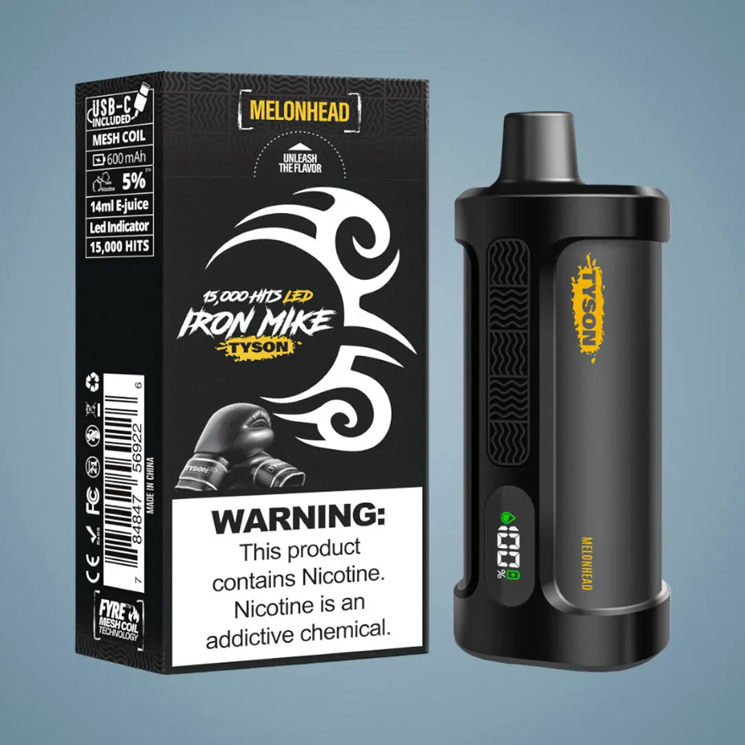 IRON MIKE TYSON 15K PUFFS - 5 COUNT My Store