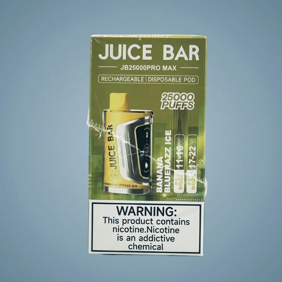 JUICE BAR PRO MAX 25K PUFFS 5% - 5 COUNT My Store