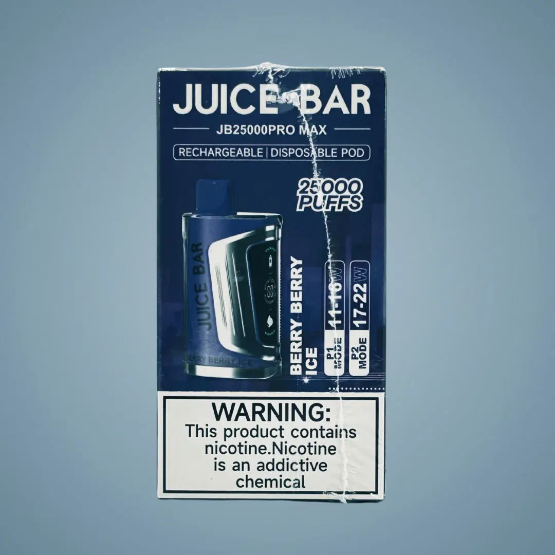 JUICE BAR PRO MAX 25K PUFFS 5% - 5 COUNT My Store