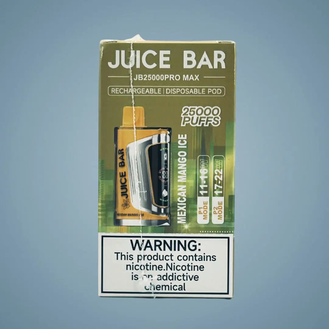 JUICE BAR PRO MAX 25K PUFFS 5% - 5 COUNT My Store