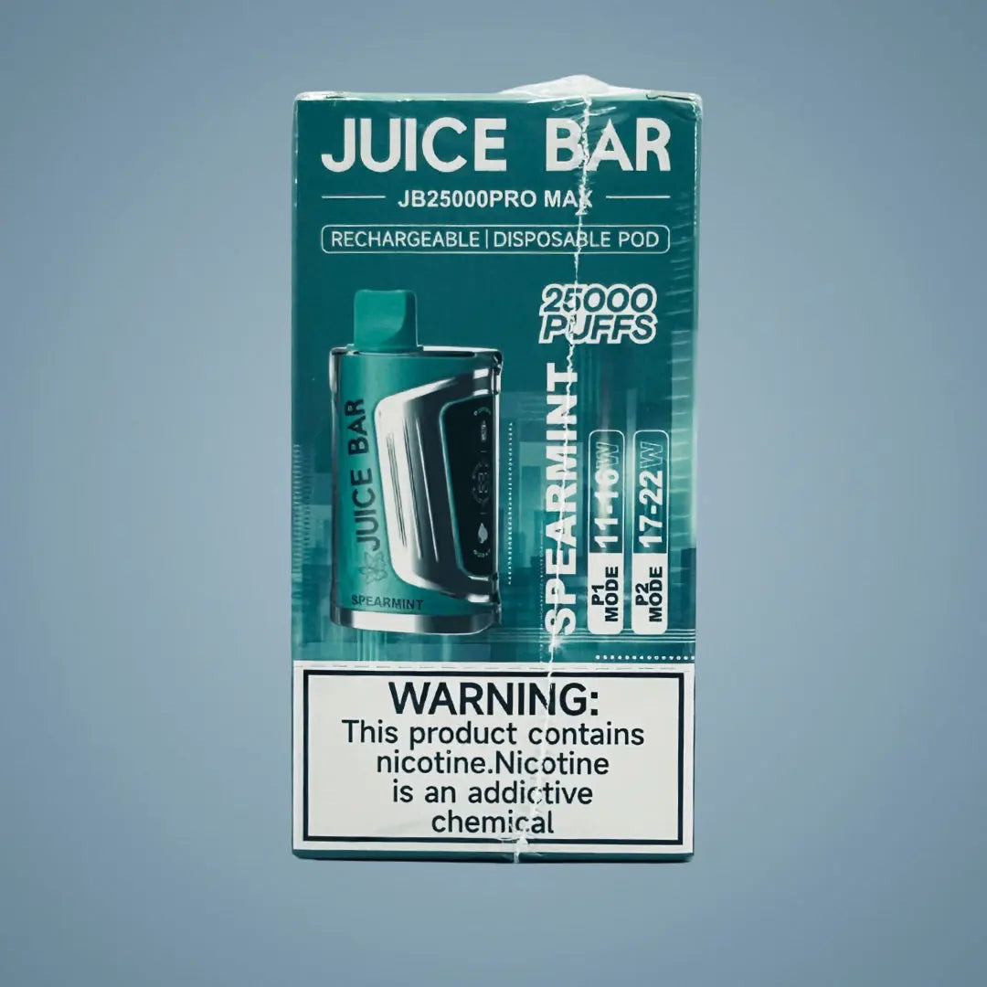 JUICE BAR PRO MAX 25K PUFFS 5% - 5 COUNT My Store