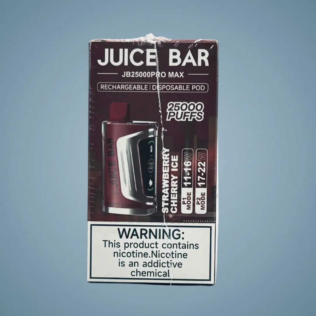 JUICE BAR PRO MAX 25K PUFFS 5% - 5 COUNT My Store