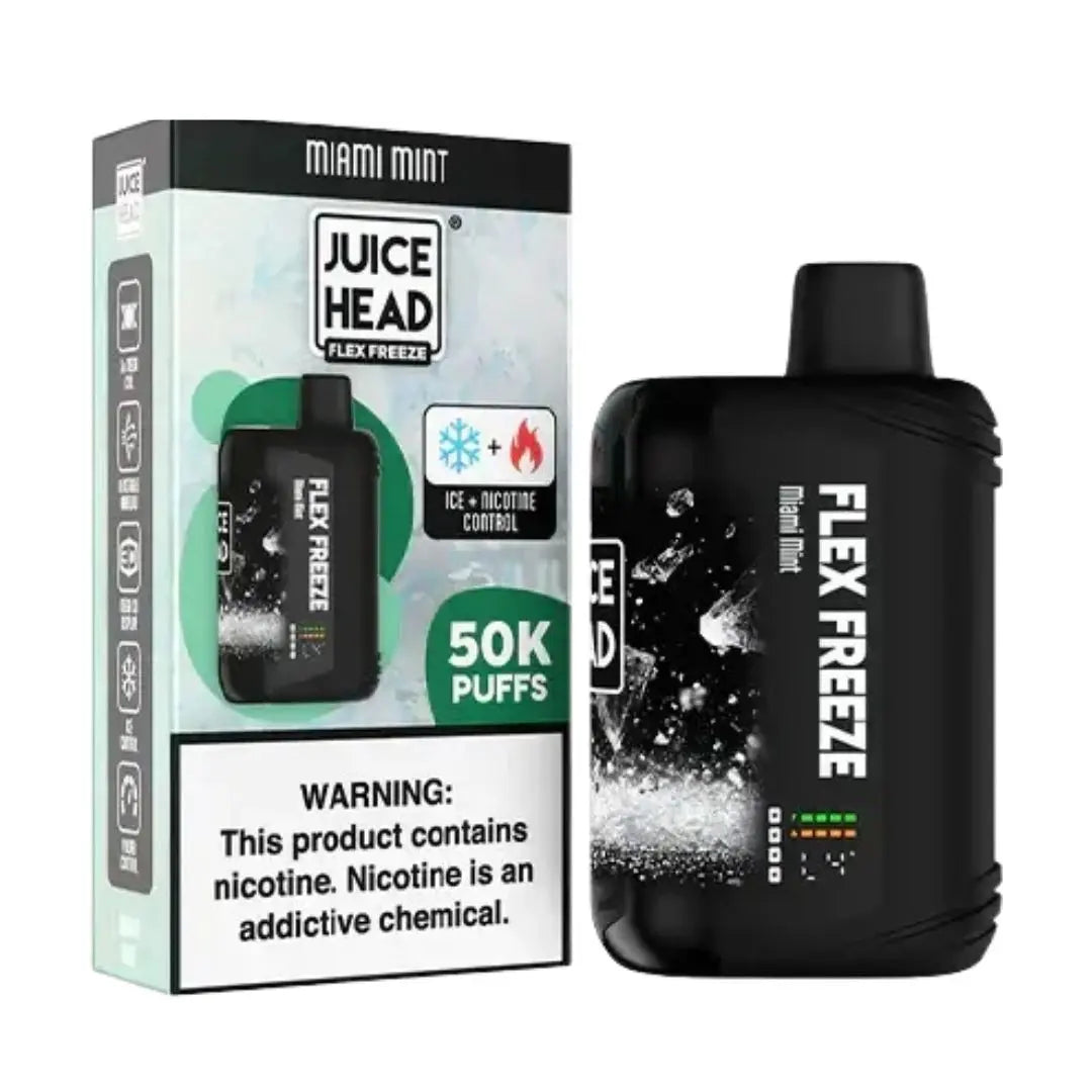 JUICE HEAD FLEX FREEZE 50K PUFFS - 5 COUNT My Store