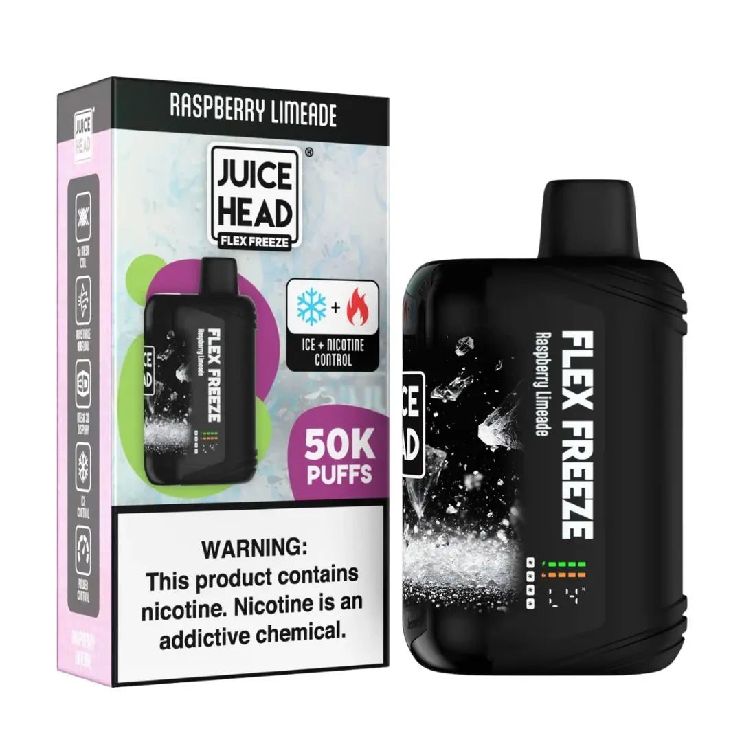 JUICE HEAD FLEX FREEZE 50K PUFFS - 5 COUNT My Store