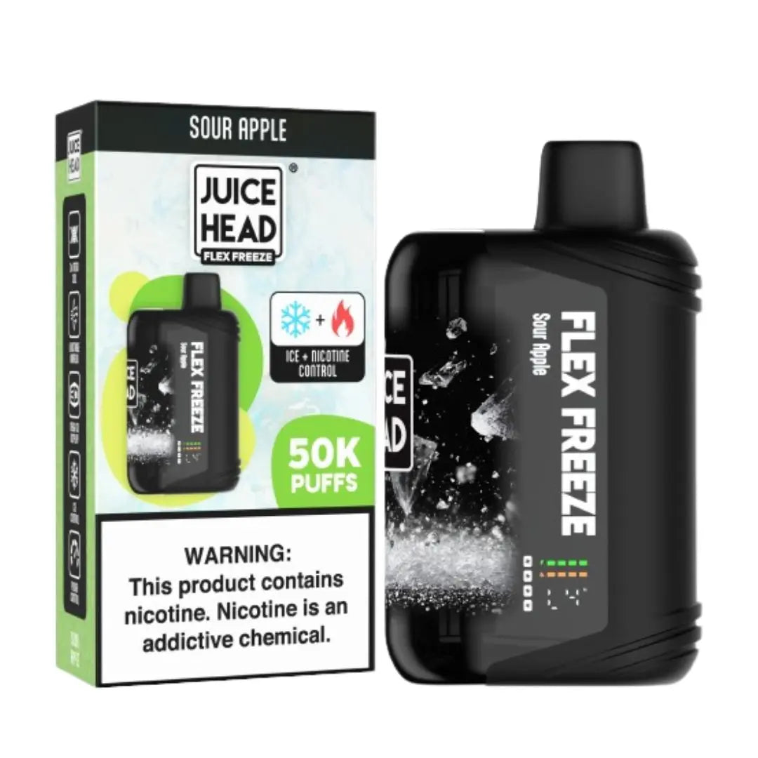 JUICE HEAD FLEX FREEZE 50K PUFFS - 5 COUNT My Store