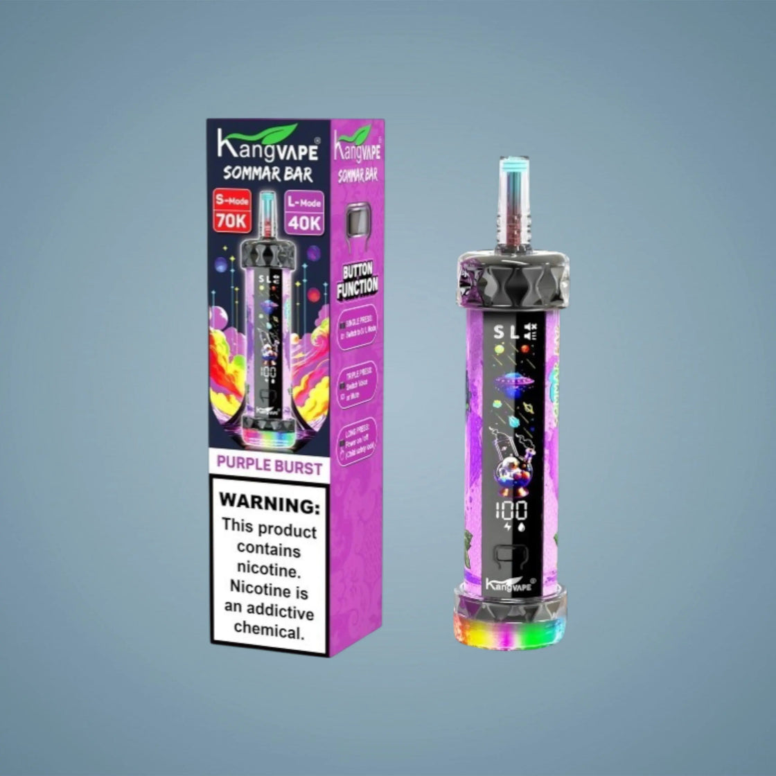 KANGVAPE SOMMAR BAR 70K PUFFS - 5 COUNT My Store