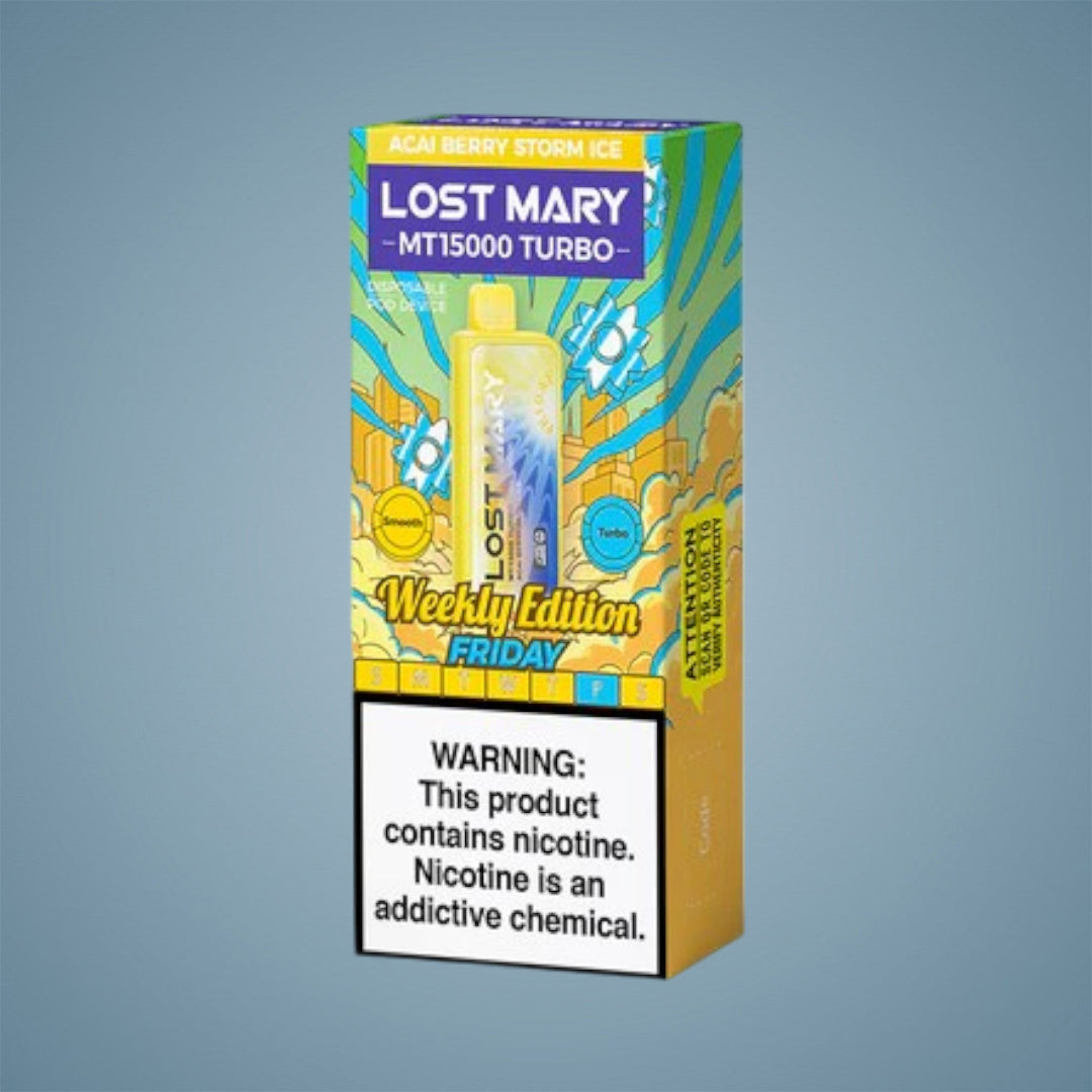 Lost Mary MT15000 Turbo Disposable Vape - 5 Count