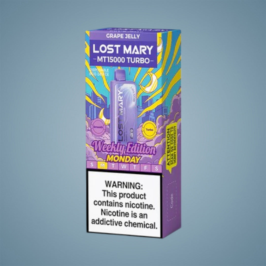 Lost Mary MT15000 Turbo Disposable Vape - 5 Count
