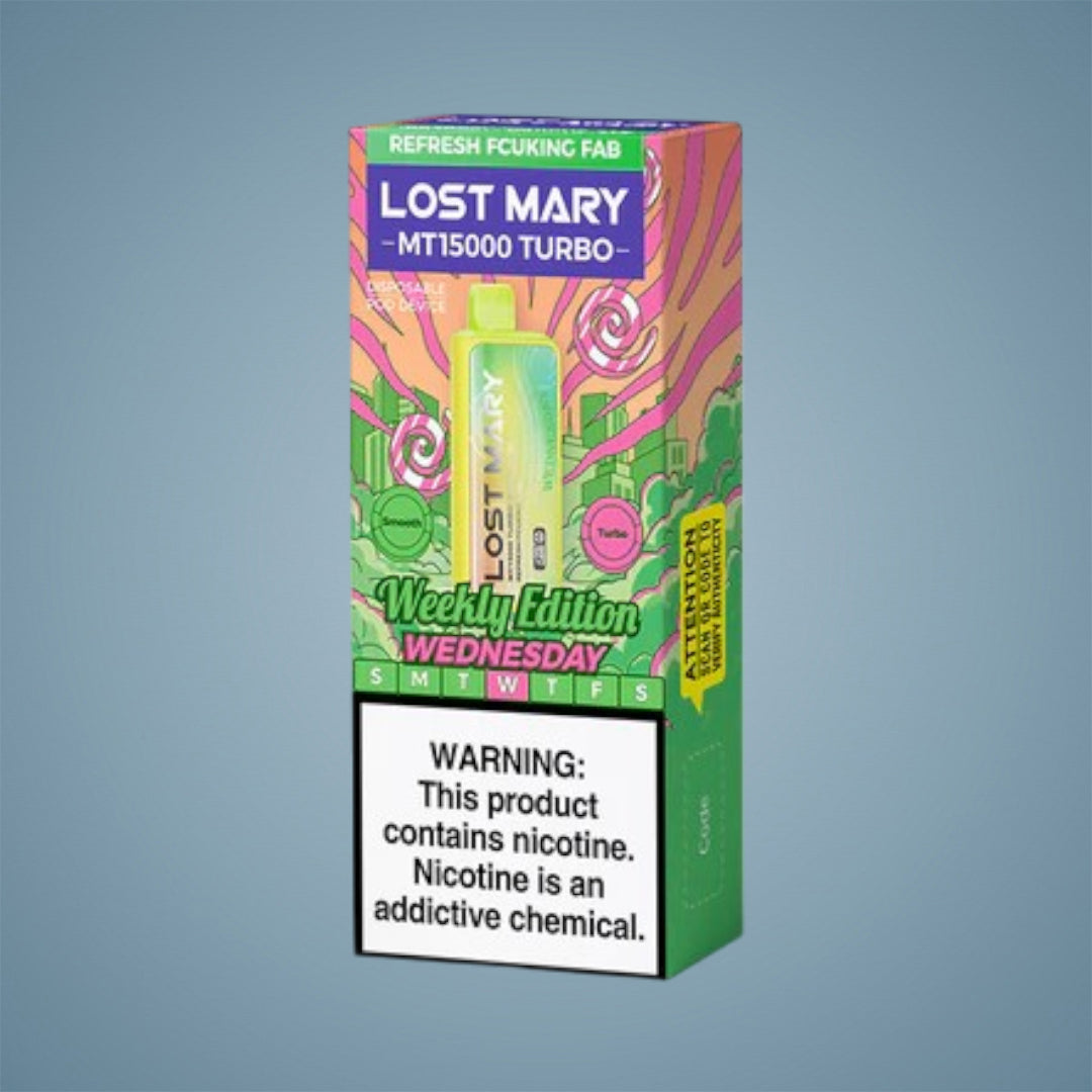 Lost Mary MT15000 Turbo Disposable Vape - 5 Count