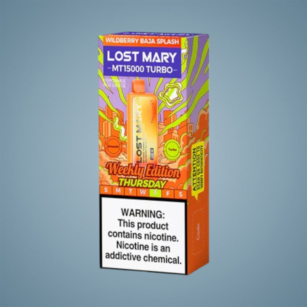 Lost Mary MT15000 Turbo Disposable Vape - 5 Count