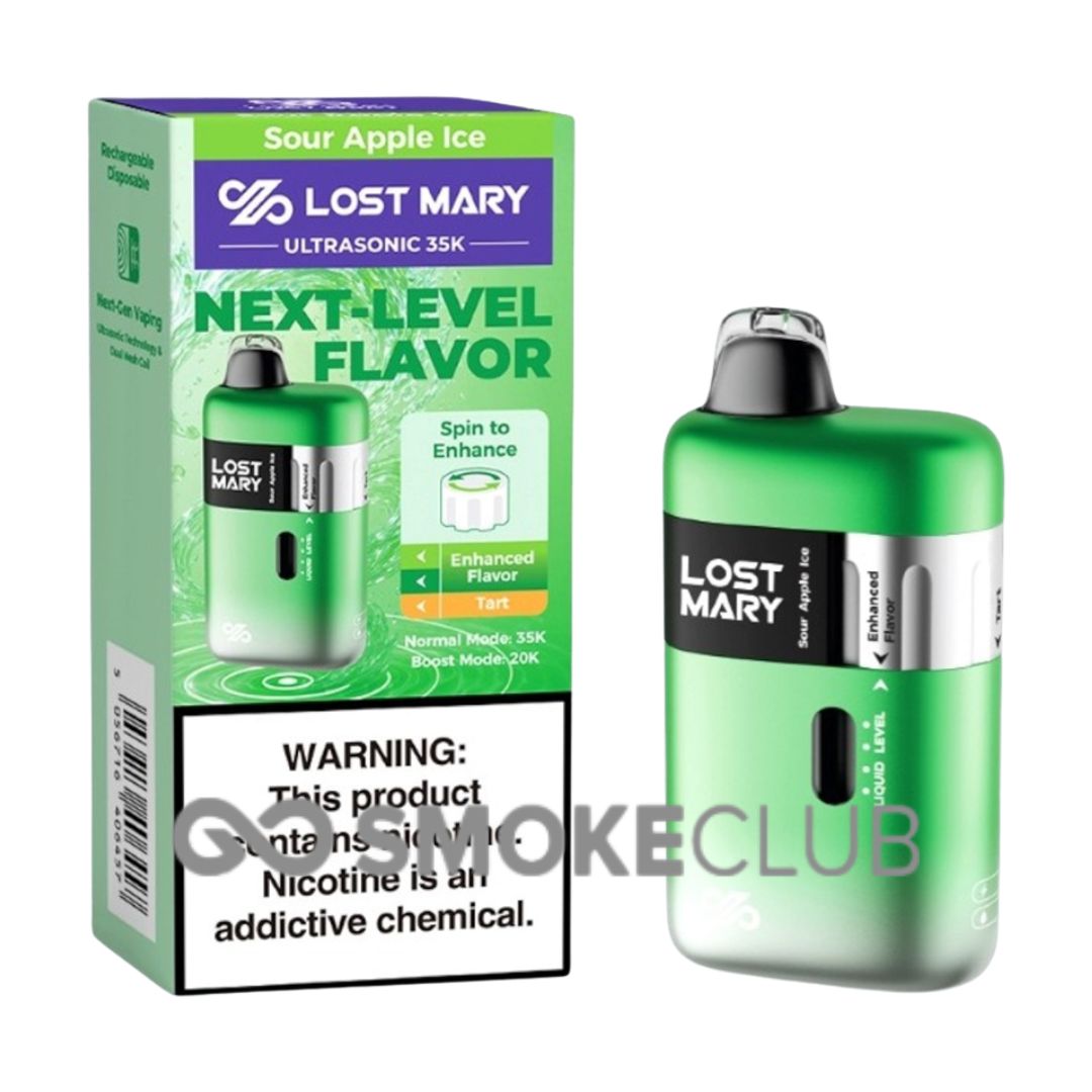 LOST MARY ULTRASONIC 35000 PUFFS – 5 COUNT