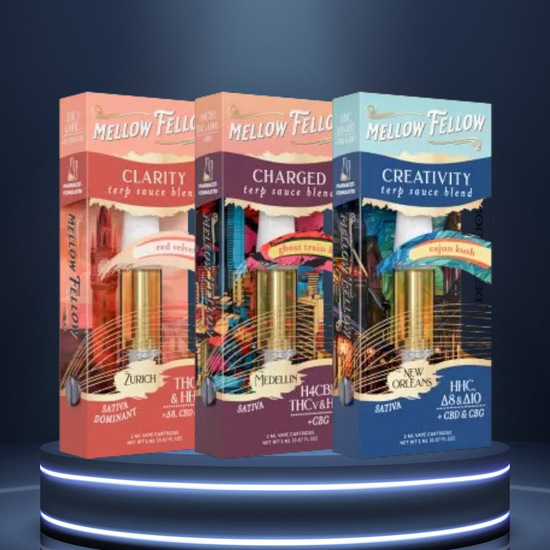 MELLOW FELLOW TERP SAUCE 2ML CARTRIDGE 6 COUNT