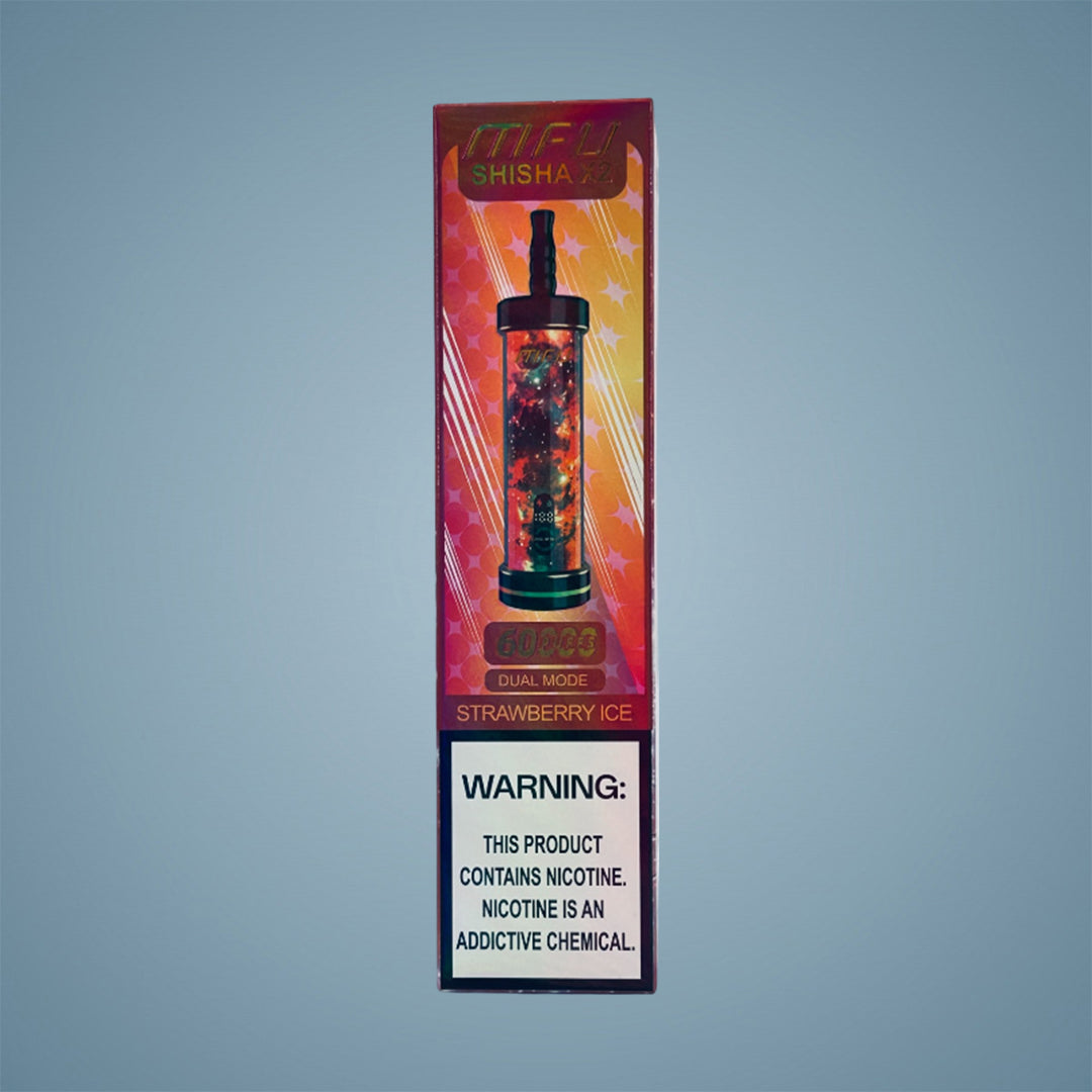 MFU SHISHA X2 60000 Puffs Disposable - 5 COUNT