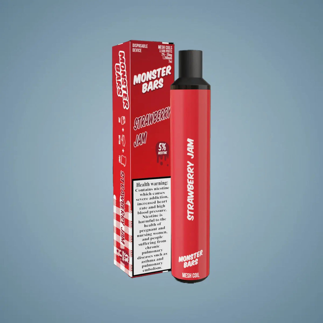 Monster Bars Disposable Vape Full Box Pack Online Monster Bars Disposable Vape Full Box Pack Online