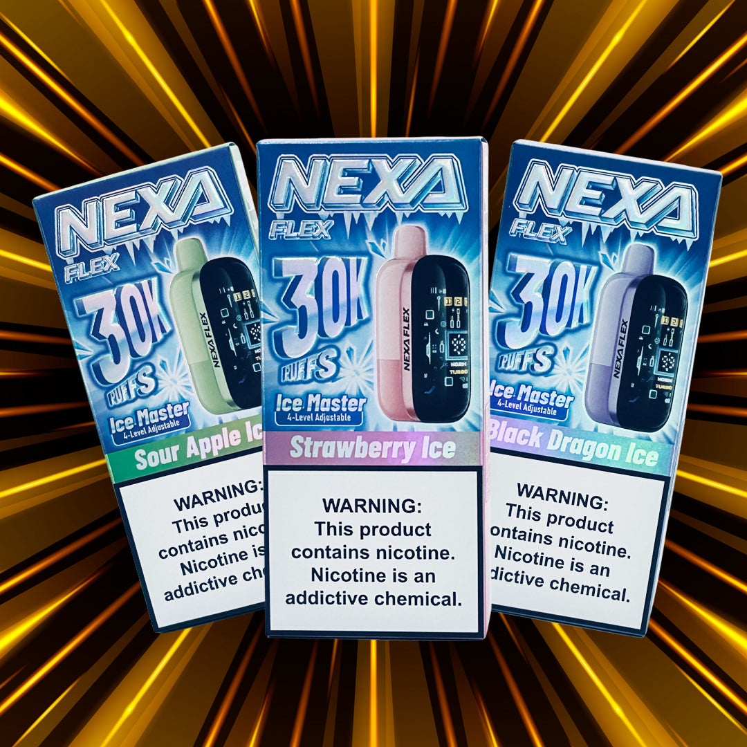 NEXA FLEX ICE MASTER 30000 PUFFS - 5 COUNT