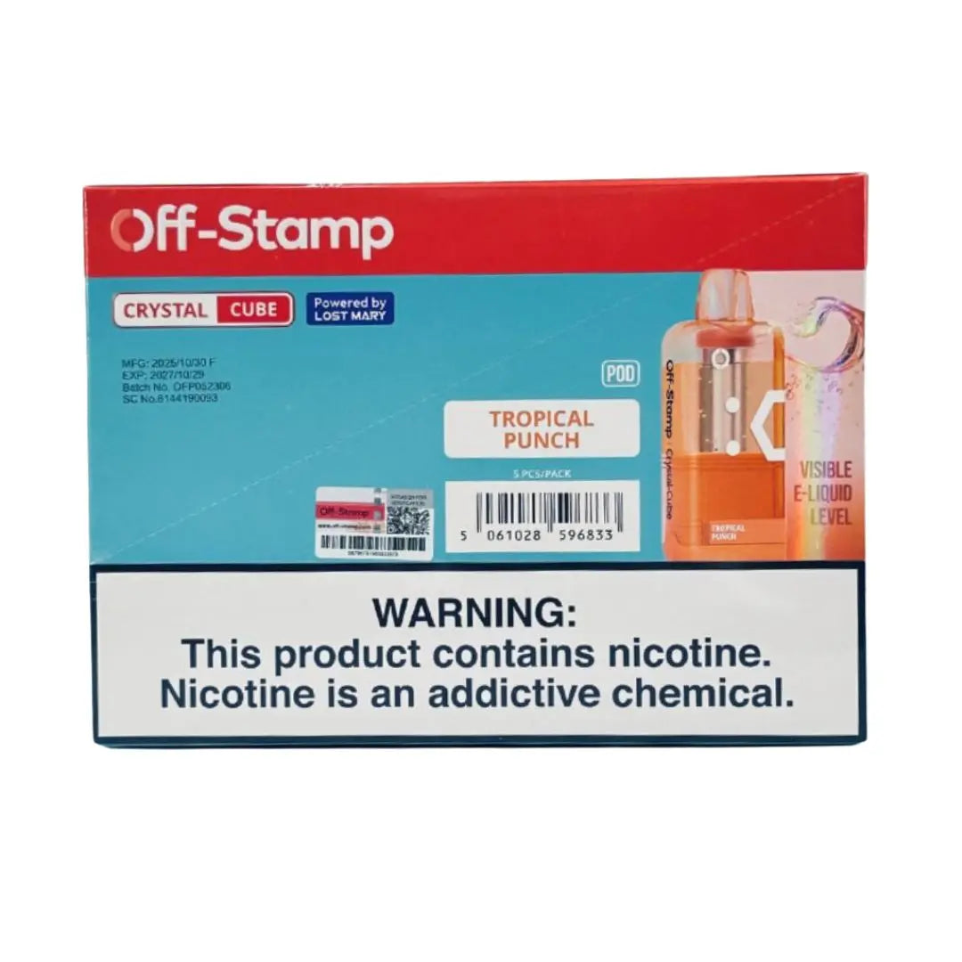 OFF-STAMP CRYSTAL CUBE 35K POD - 5 COUNT My Store