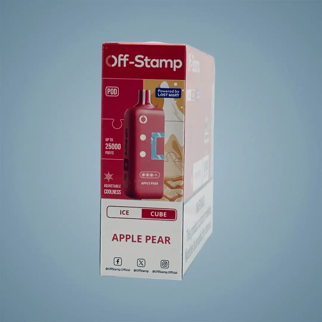 OFF-STAMP ICE CUBE 25K PUFFS POD - 5 COUNT My Store