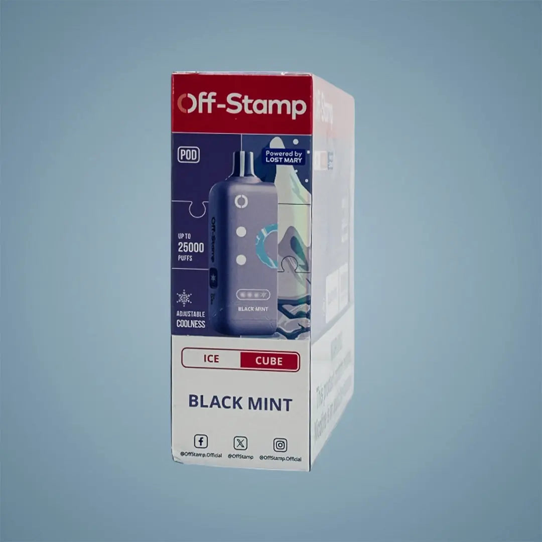 OFF-STAMP ICE CUBE 25K PUFFS POD - 5 COUNT My Store
