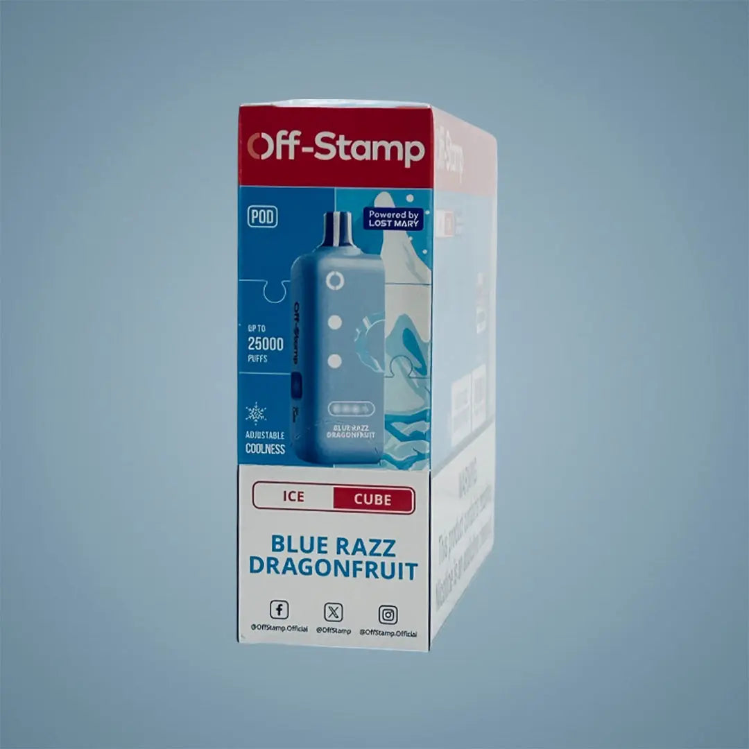 OFF-STAMP ICE CUBE 25K PUFFS POD - 5 COUNT My Store